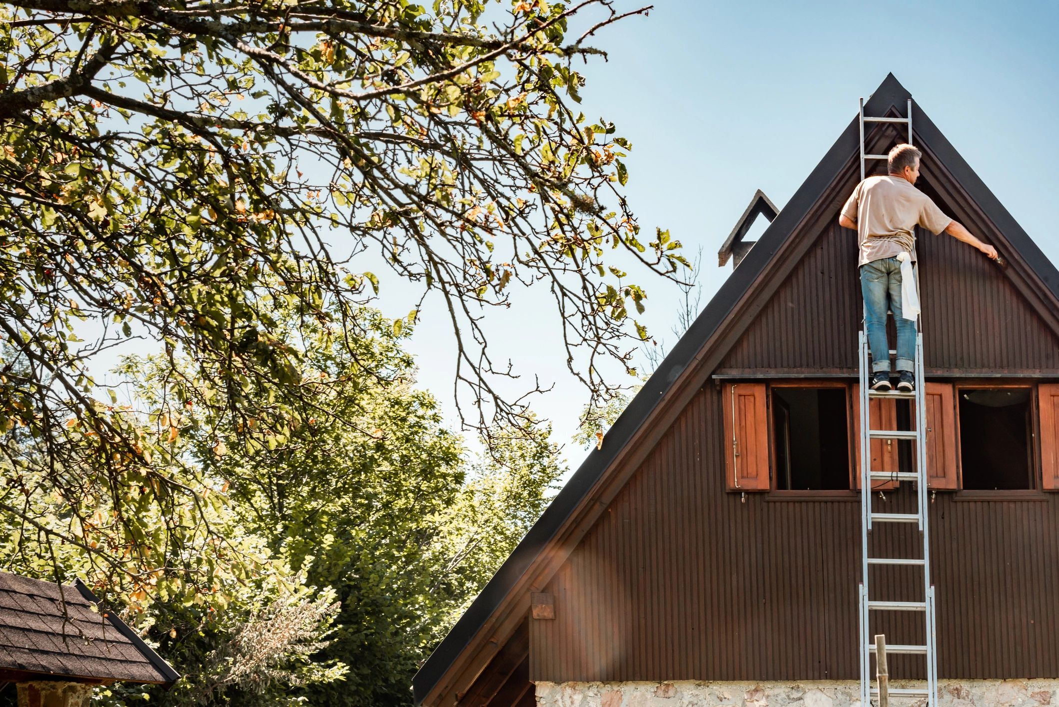 Flashing and weatherproofing repair