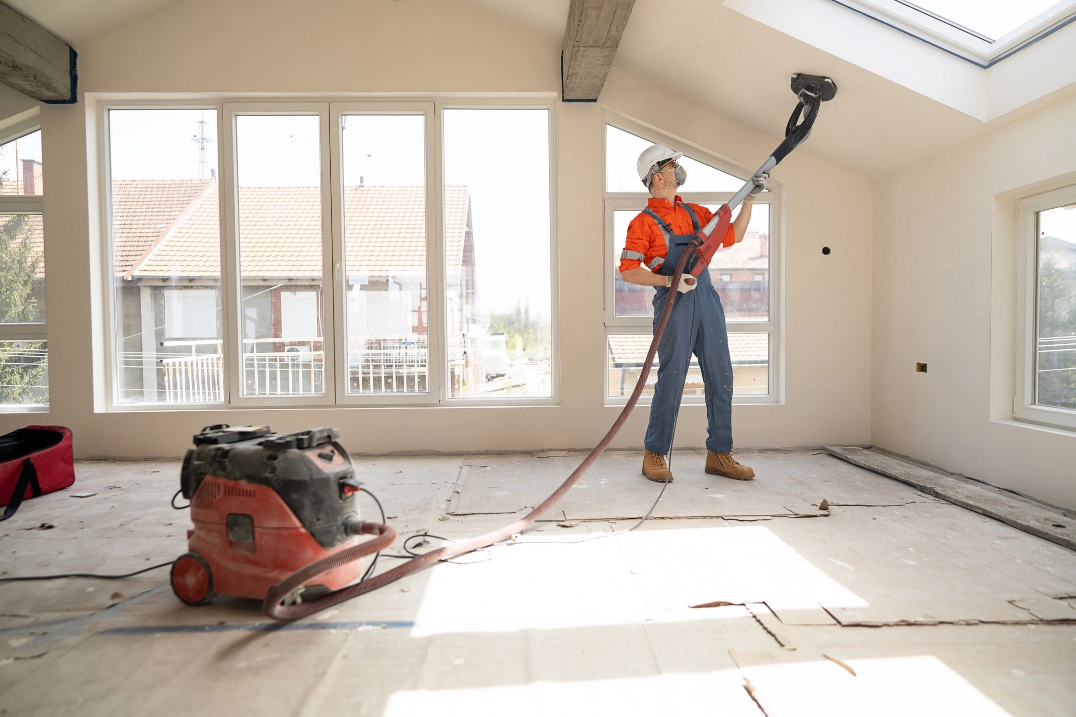 professional painters at work residential home